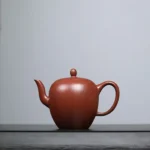 小品小煤窯朱泥美人肩壺 100CC