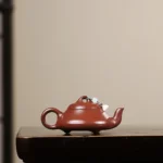 小煤窯朱泥漢棠石瓢壺 120CC：圖片 2