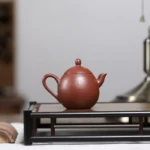 宜興紫砂壺小品朱泥龍蛋壺100CC：圖片 6