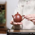 宜興紫砂壺小品朱泥龍蛋壺100CC：圖片 5